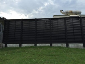 Custom louvered screening in Maryland, DC, Virginia and Baltimore
